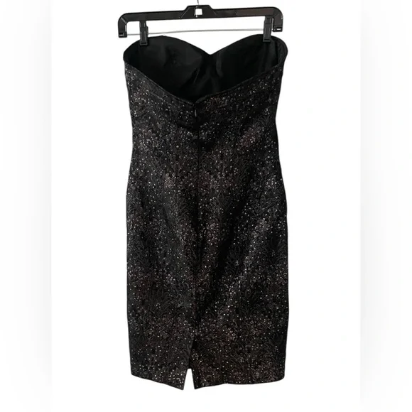 NITELINE Vintage Black Strapless Cocktail  Dress 
Sz 6​​ - Picture 8 of 12